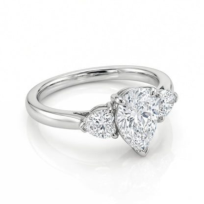 Airrealé Heart Trilogy Ring