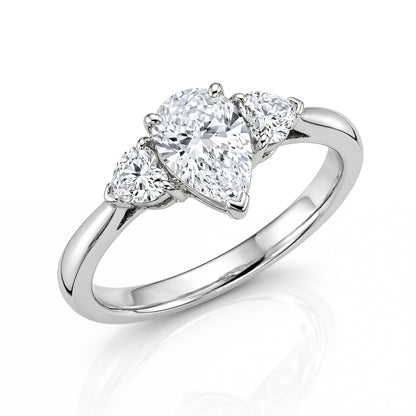 Airrealé Heart Trilogy Ring