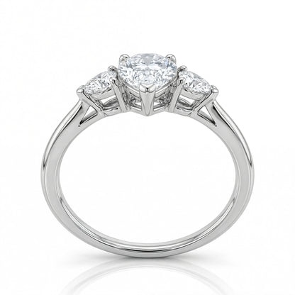 Airrealé Heart Trilogy Ring