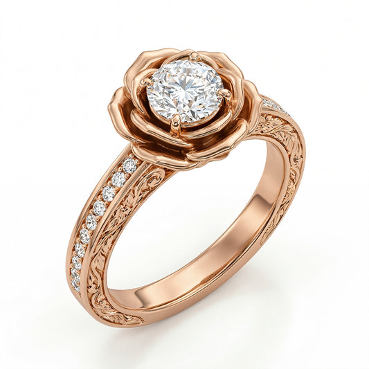 Airrealé Eternal Rose Engagement Ring